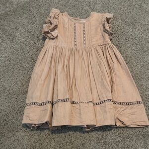 Noralee Kids Dress with Ruffle Sleeves Size 6